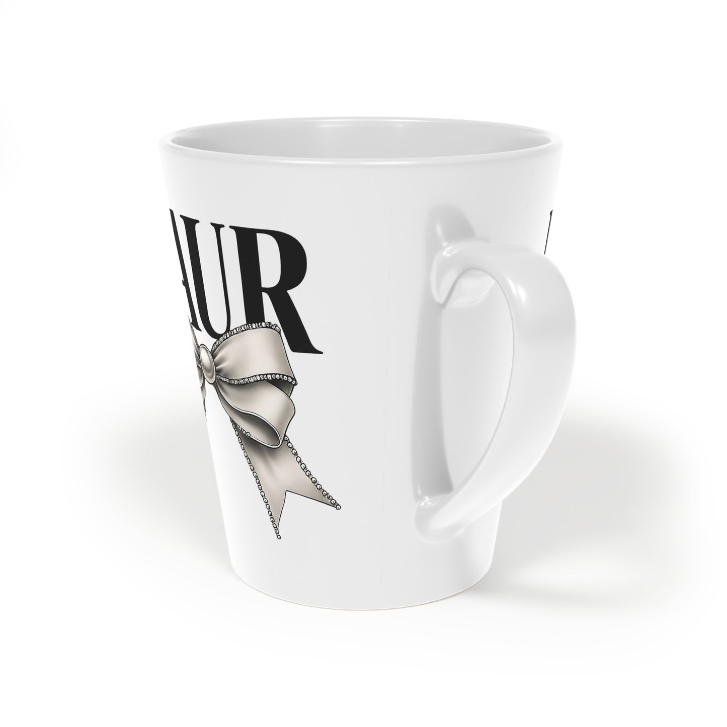 Stylish Kaur Latte Mug, 12oz - Perfect Gift for Coffee Lovers, Ideal for Birthdays, Holidays, Kitchen Decor, Personalized, Custom Print