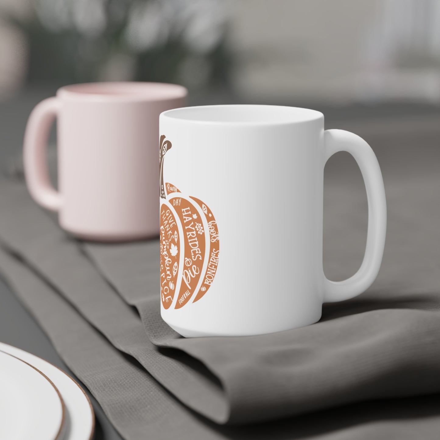 Autumn Inspired Ceramic Mug