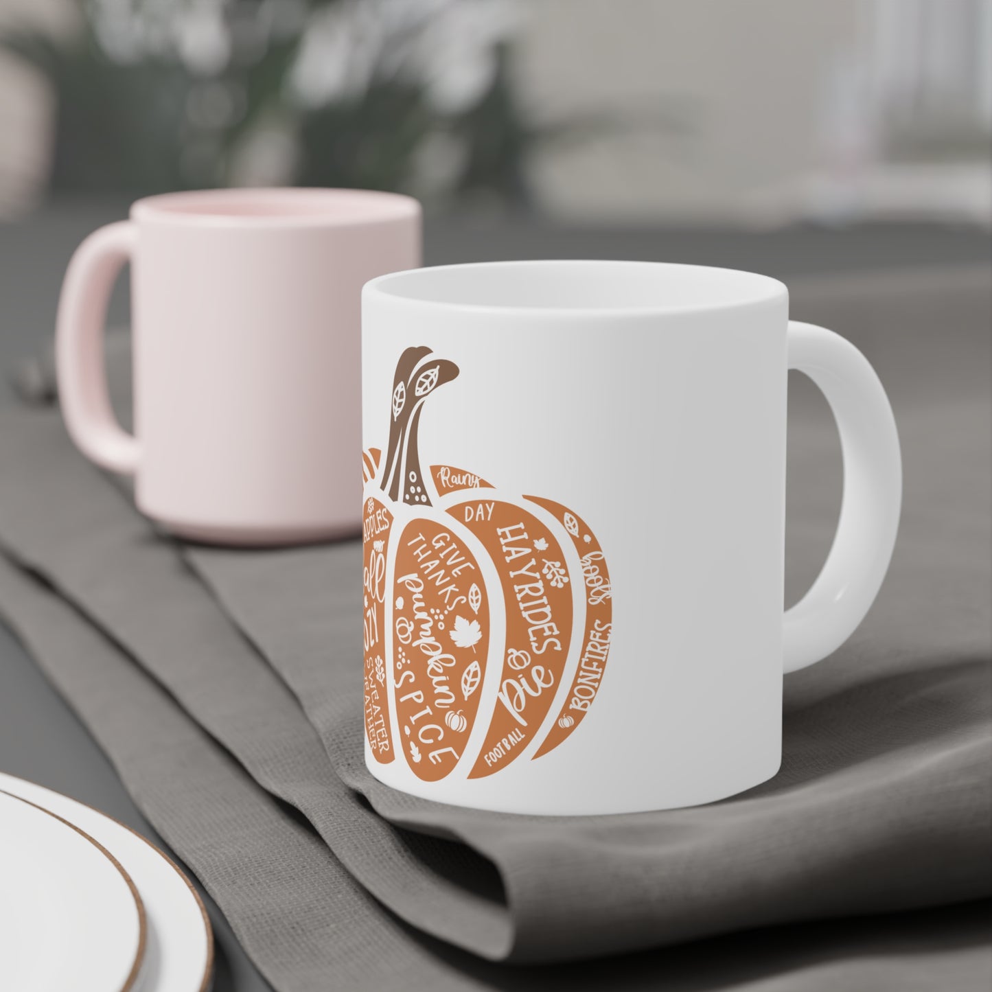 Autumn Inspired Ceramic Mug
