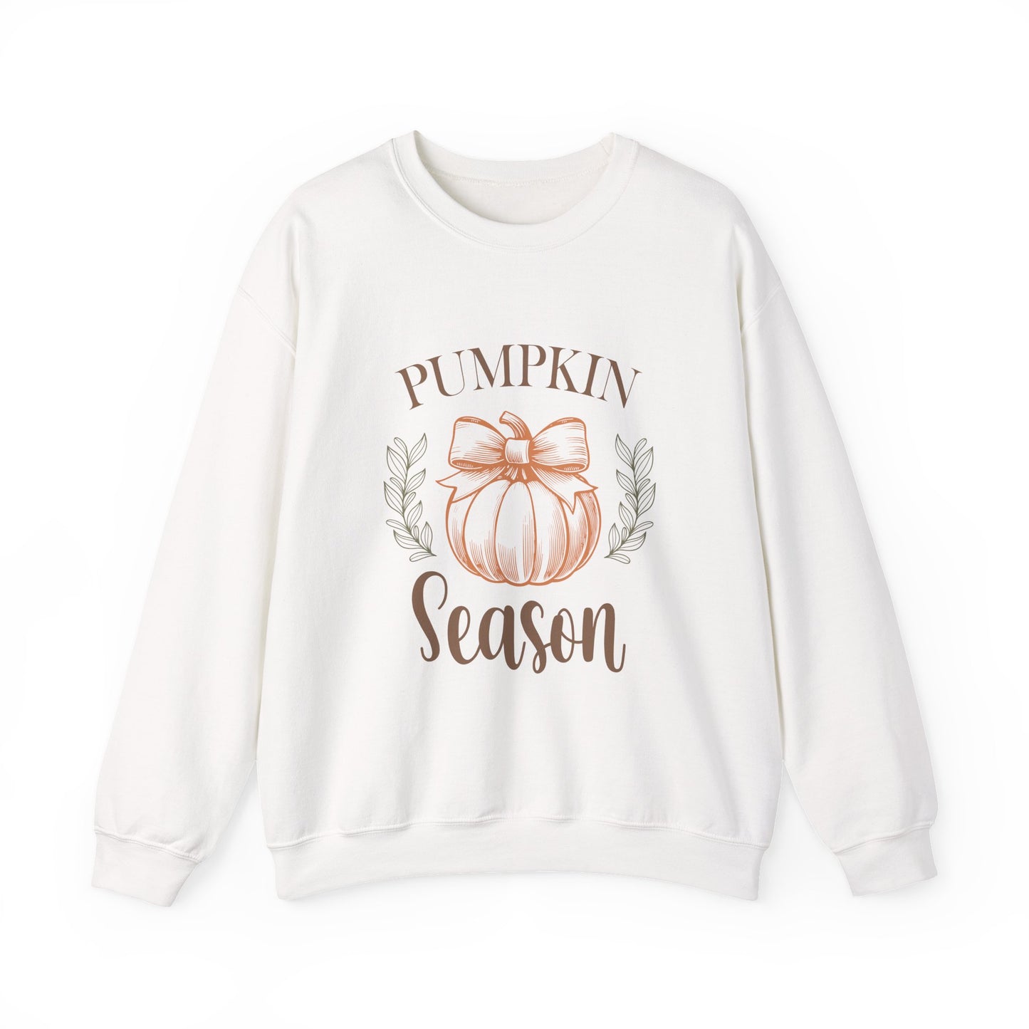 Pumpkin Season Crewneck Sweatshirt, Fall Fashion, Cozy Sweatshirt, Autumn Apparel, Halloween Gift, Thanksgiving Sweater