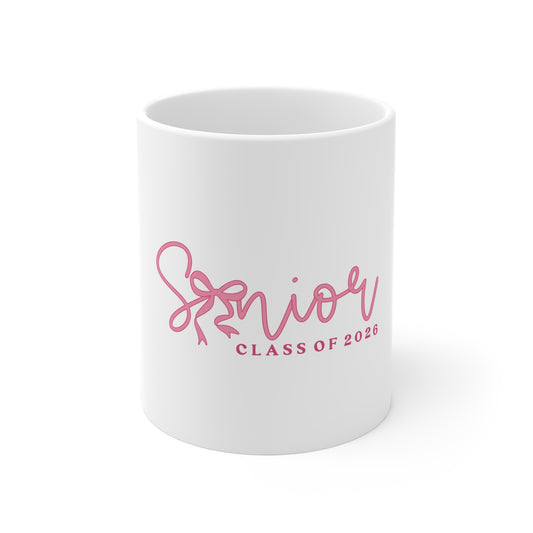 Ceramic Graduation Mugs - Celebrate Seniors, Class of 2026 Coffee Cup, Graduation Gift, Student Keepsake, Personalized Mug